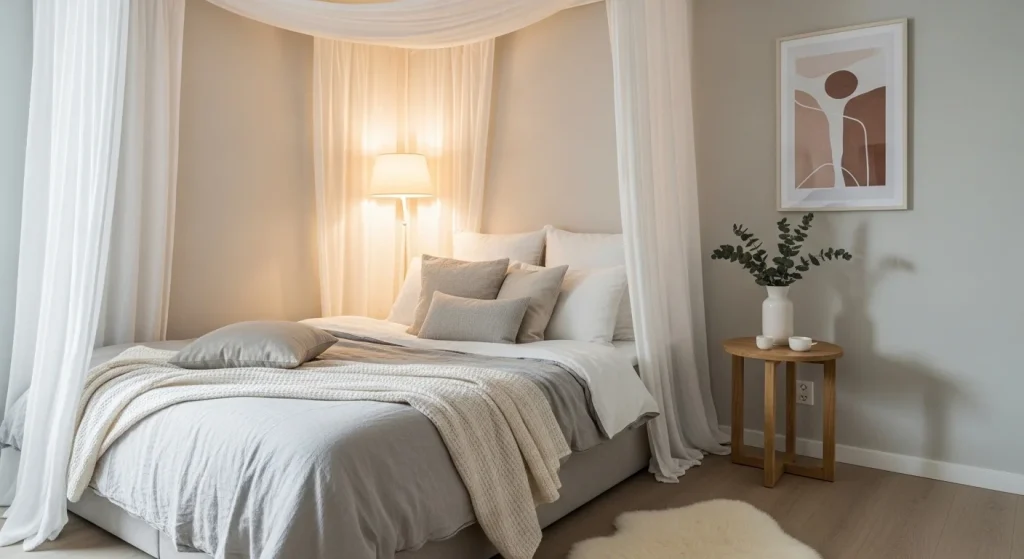 corner bedside lighting ideas