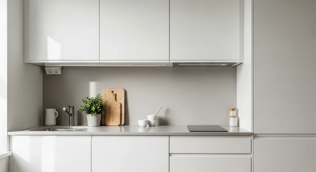 minimal decor small apartment kitchen ideas