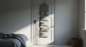 behind door organizer small apartment bedroom
