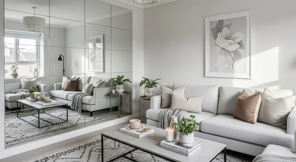 blanket ladder boho small apartment decor ideas
