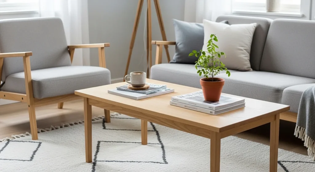 scandinavian coffee table small apartment coffee table ideas