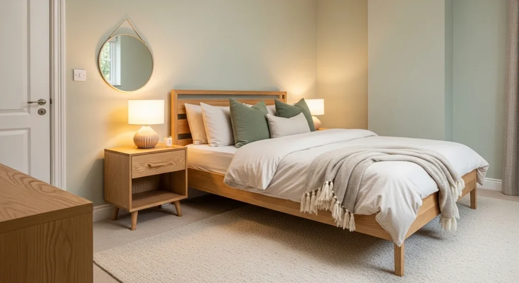 sage green cream bedroom color ideas