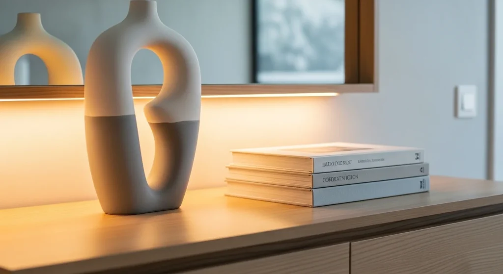 sculpture bedroom dresser decor ideas