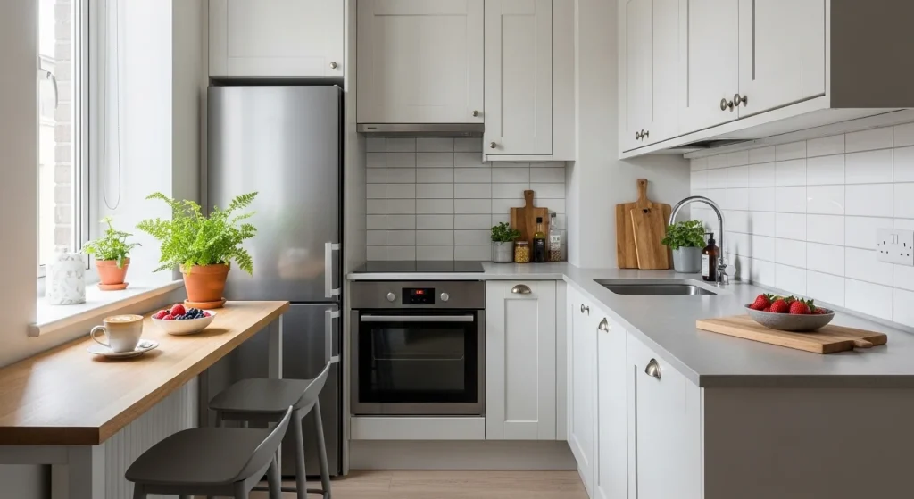 breakfast bar small apartment kitchen ideas