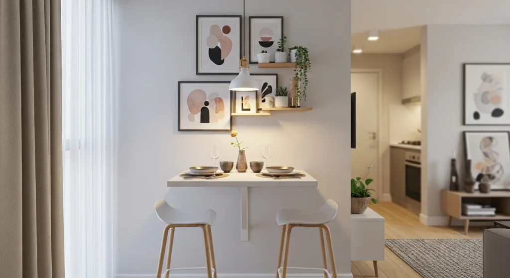 dining bar small apartment dining area decor ideas
