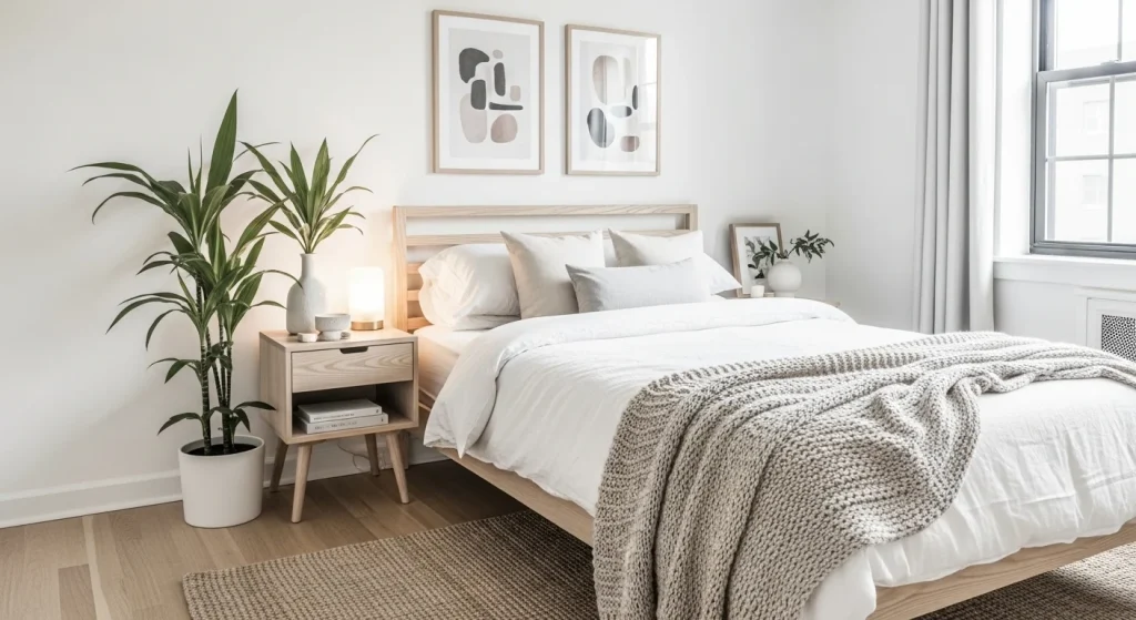 bedroom plant decor small apartment plant decor ideas
