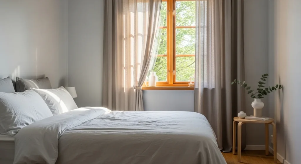 wood trim bedroom window decor ideas