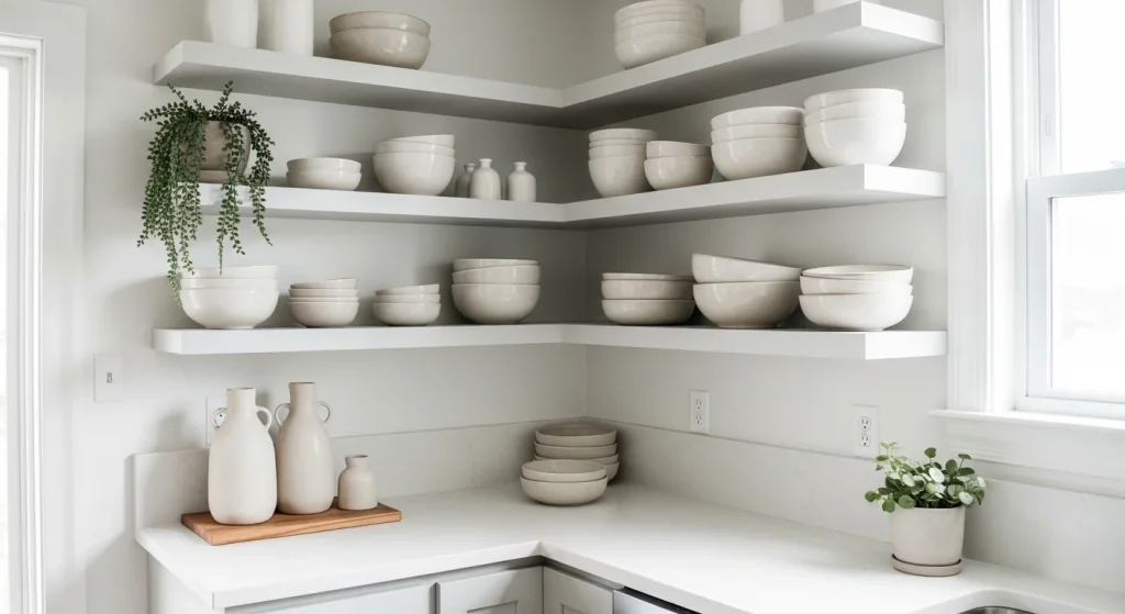 ceramic decor small apartment kitchen decor ideas