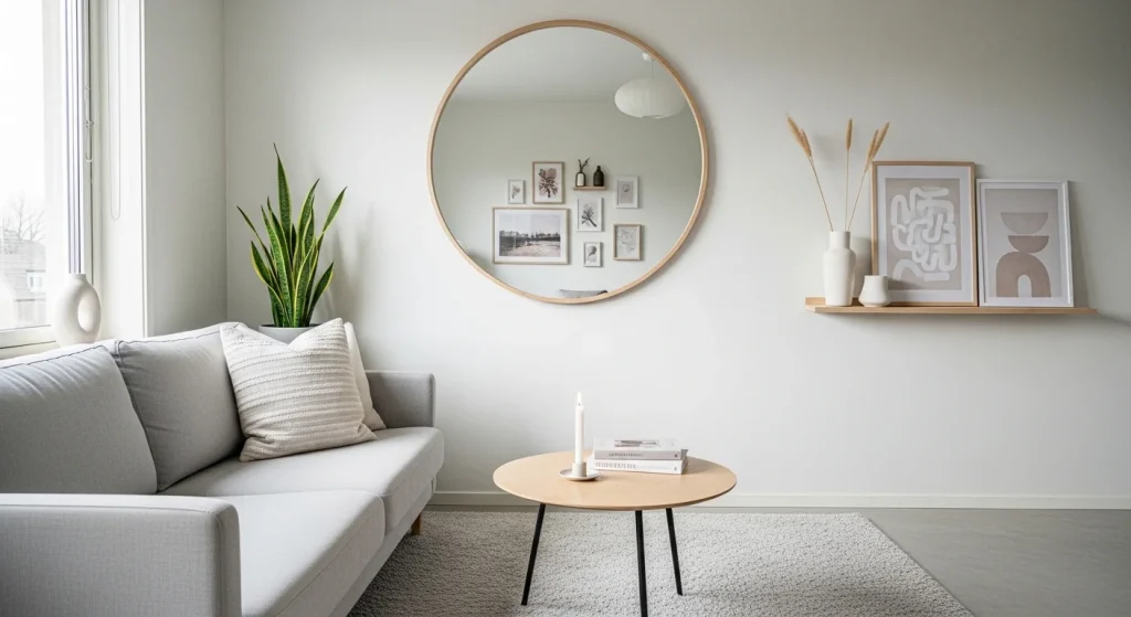 scandinavian mirror decor ideas