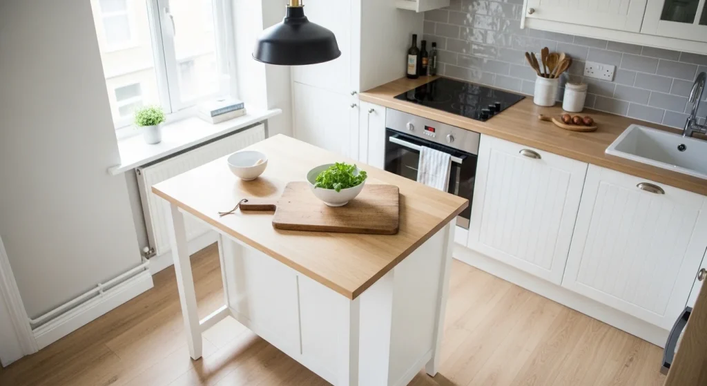 kitchen island small apartment kitchen decor ideas