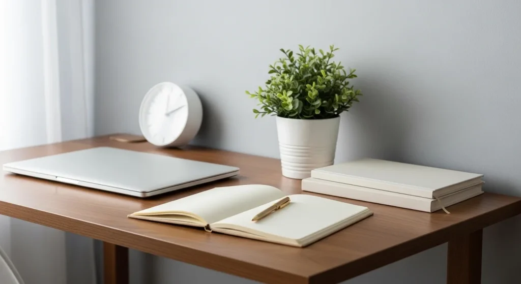 desk accessories small apartment workspace ideas