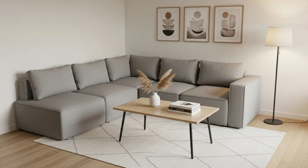 modular sofa modern small apartment living room ideas