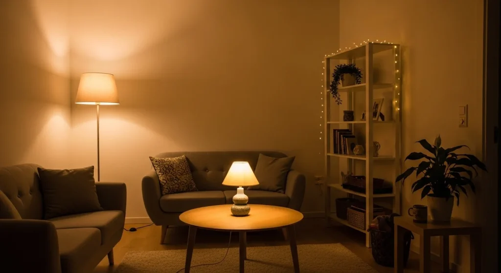 neutral living room cozy small apartment decor ideas