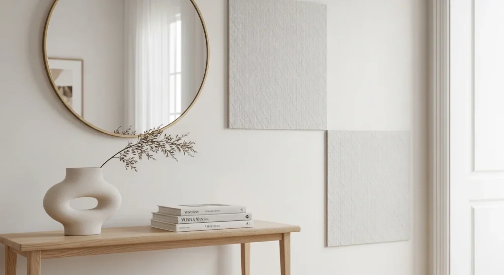 textured panel wall small apartment wall panel ideas