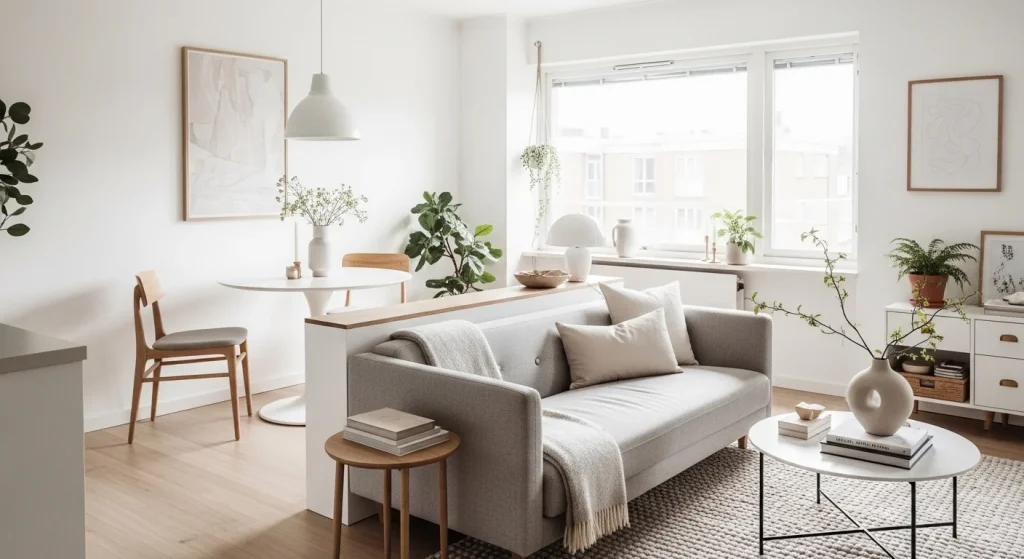 open concept small apartment living room layout ideas
