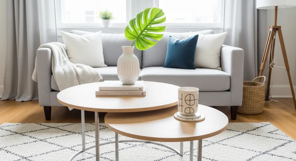 nesting tables small apartment coffee table ideas