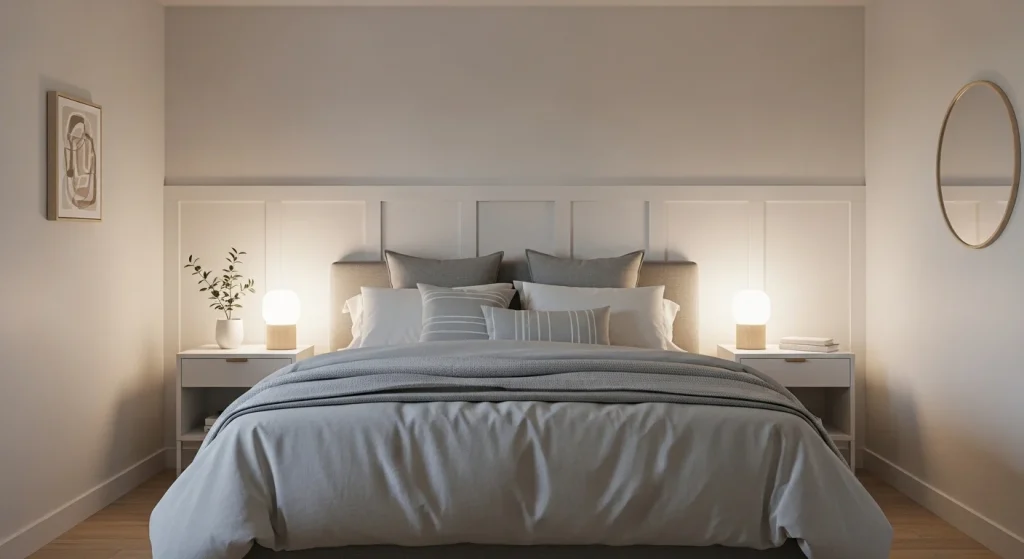 board and batten bedroom accent wall ideas