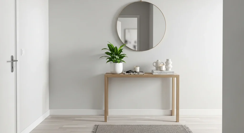 minimalist small apartment entryway ideas