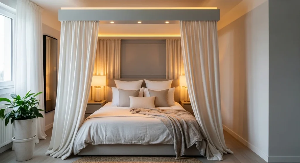 hanging bulb bedside lighting ideas