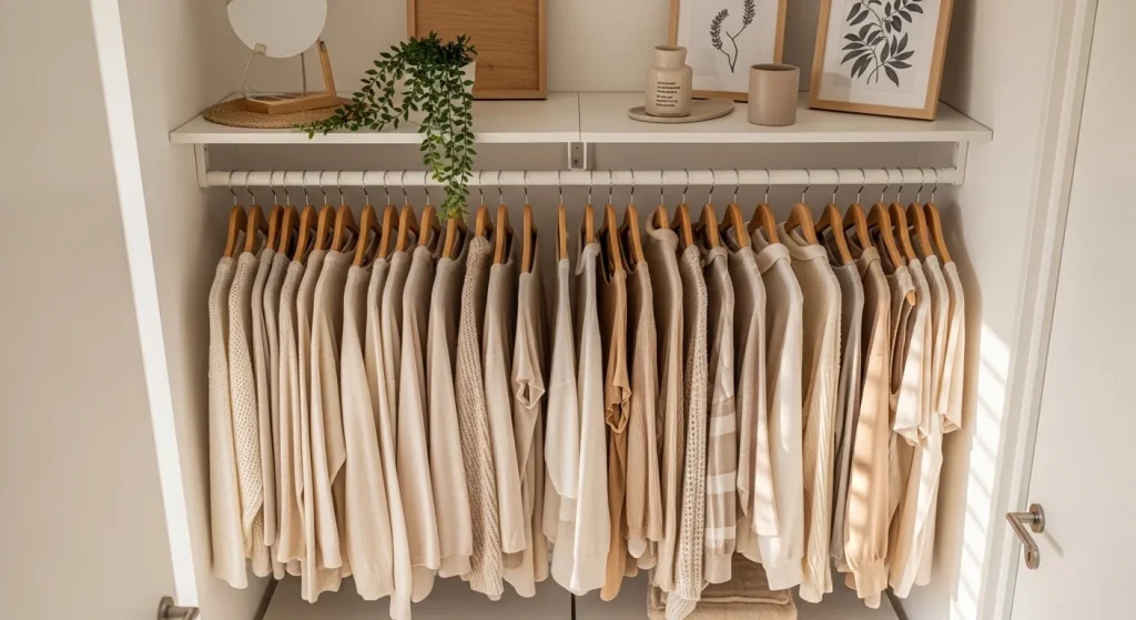 hanger small bedroom wardrobe organization