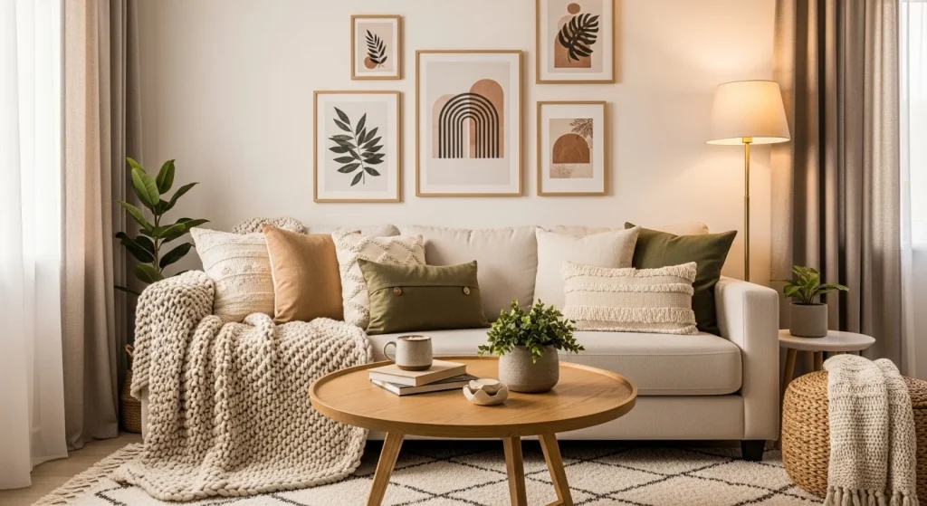 curtains cozy small apartment decor ideas