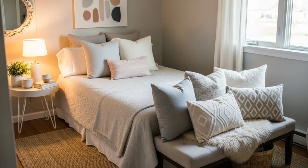 decorative bedroom bench ideas