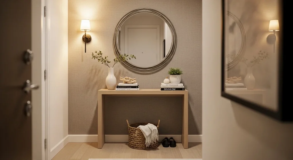 entryway lighting small apartment entryway ideas