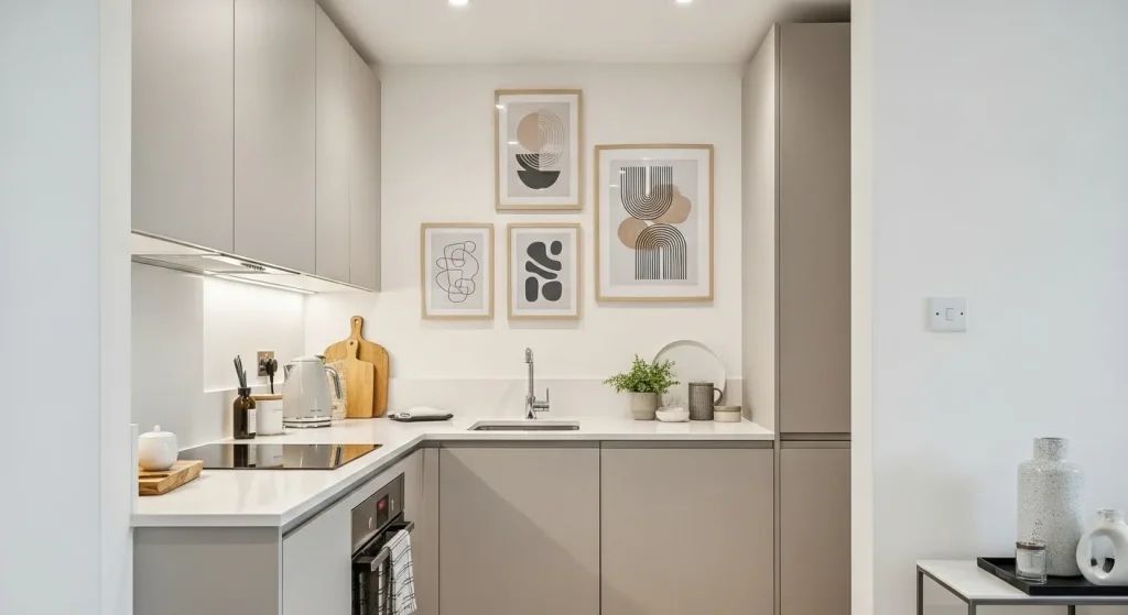 kitchen wall decor small apartment kitchen decor ideas