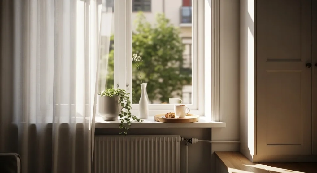 bright window styling scandinavian small apartment decor ideas