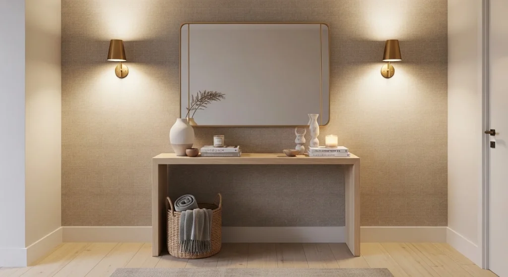 entryway lighting small apartment entryway ideas
