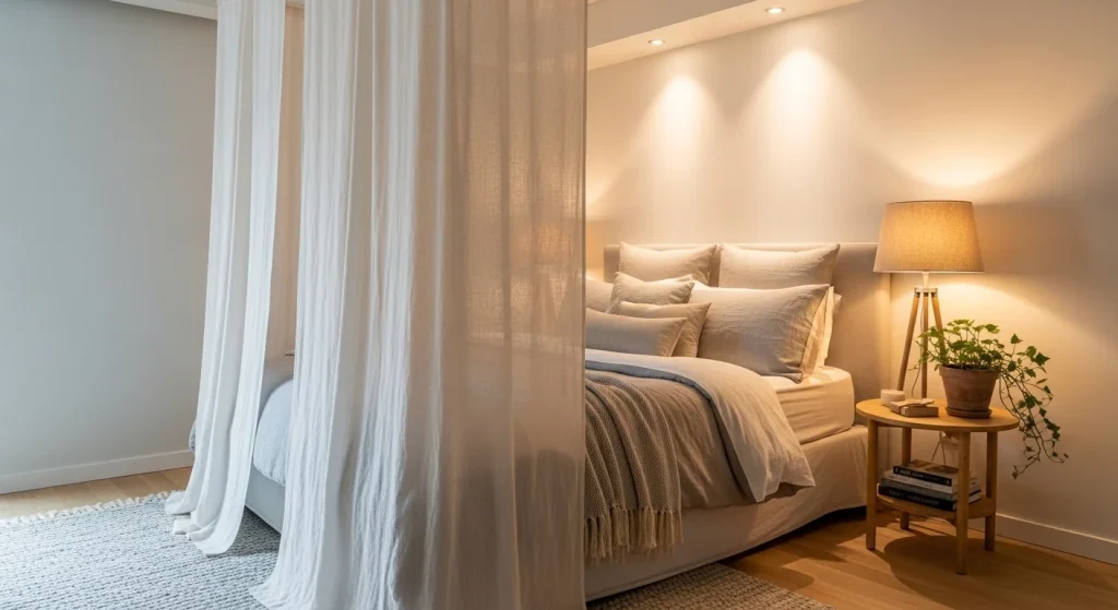 metal bedside lighting ideas