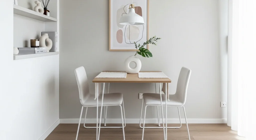 compact dining setup small apartment dining area ideas