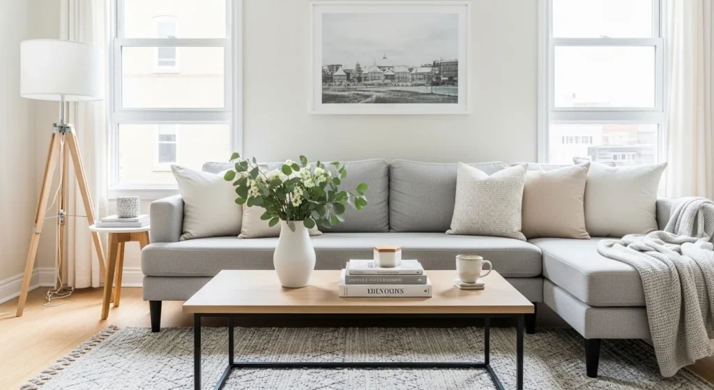 gallery wall boho small apartment decor ideas
