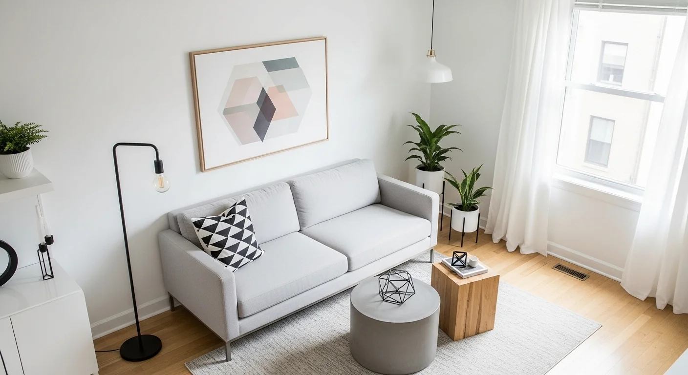 boho small apartment decor ideas with macrame wall decor and rattan furniture