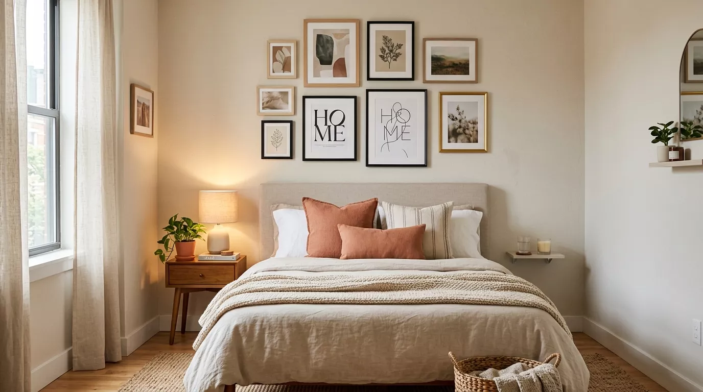 small bedroom wall decor ideas for apartments