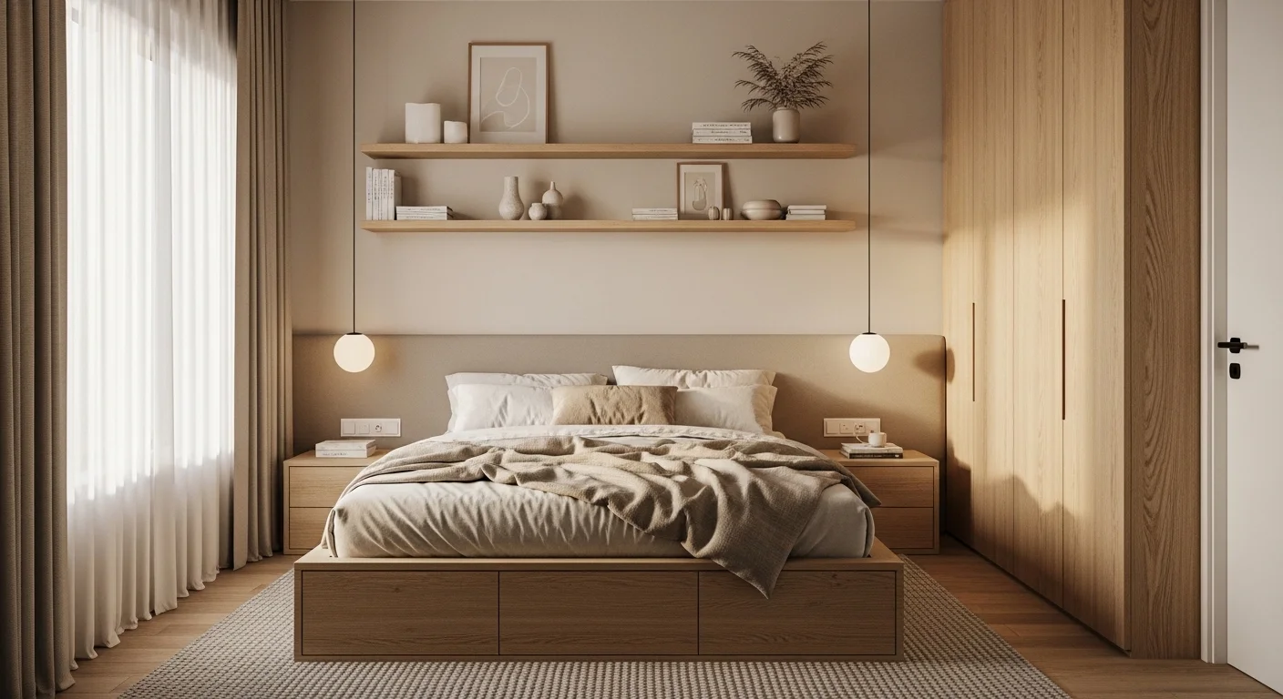 Small bedroom storage ideas