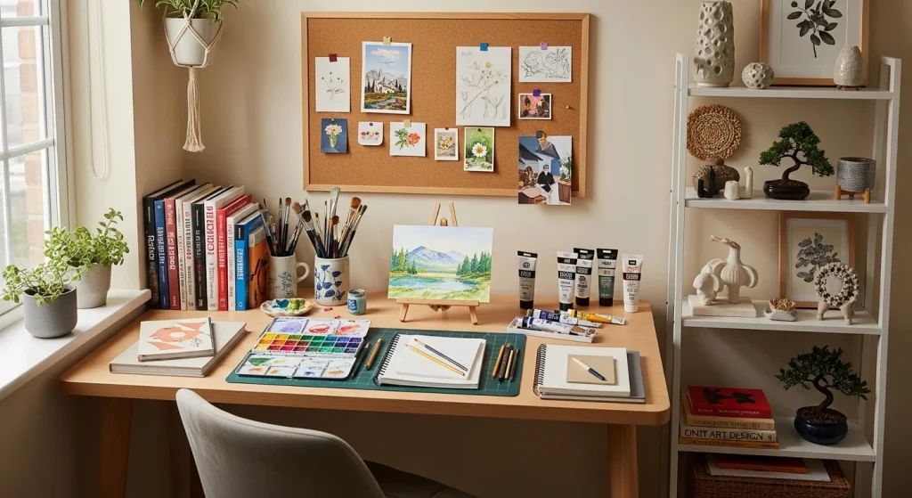 Hobby display corner