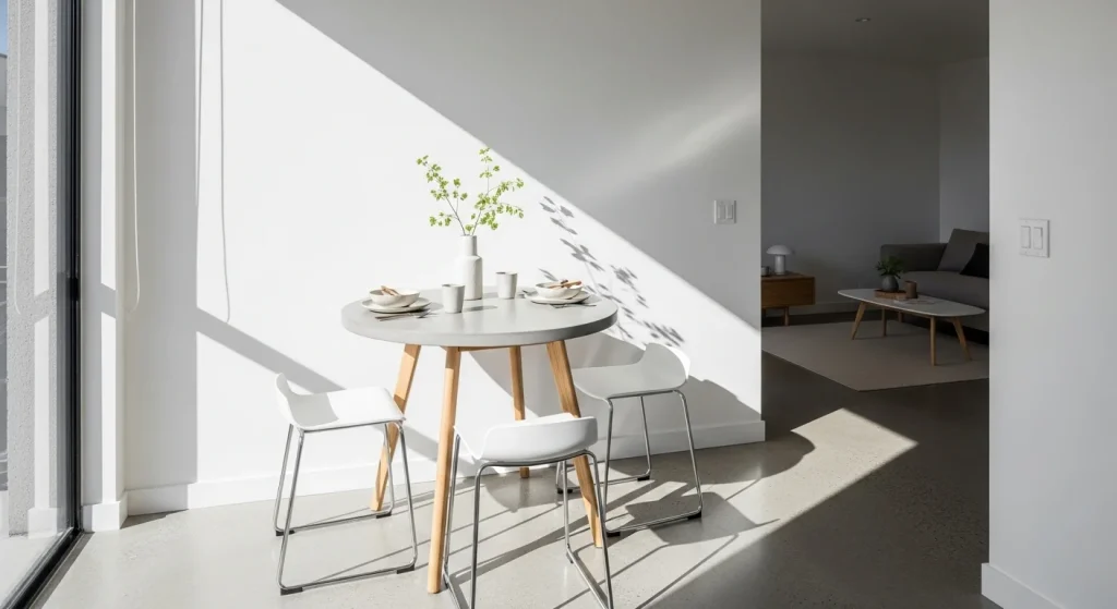 Bright dining corner apartment