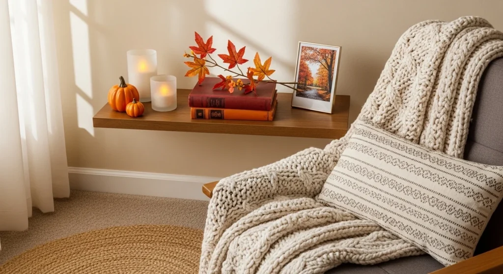 Seasonal decor corner