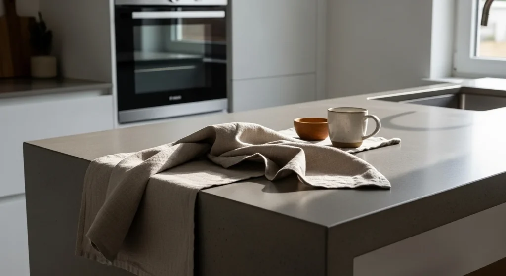 Fabric kitchen decor