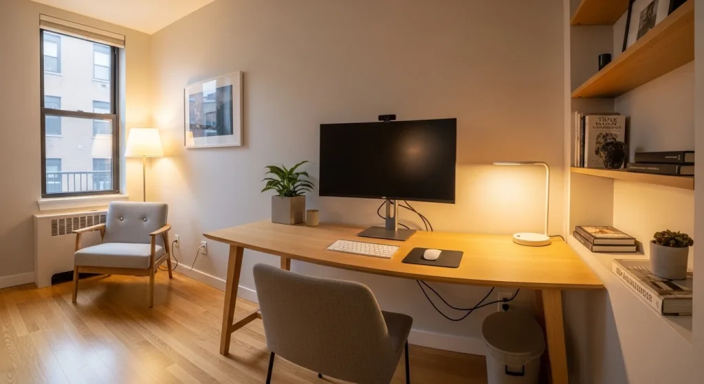 Cable free workspace