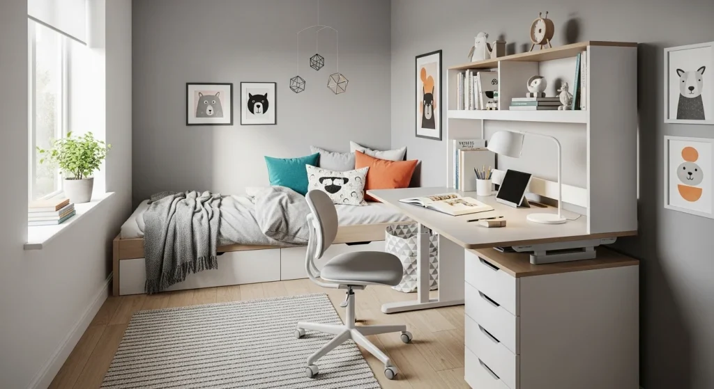 Multi-use study table kids