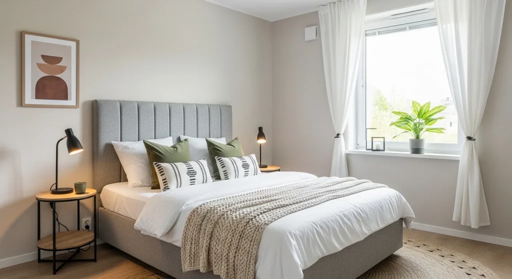 Headboard styling bed
