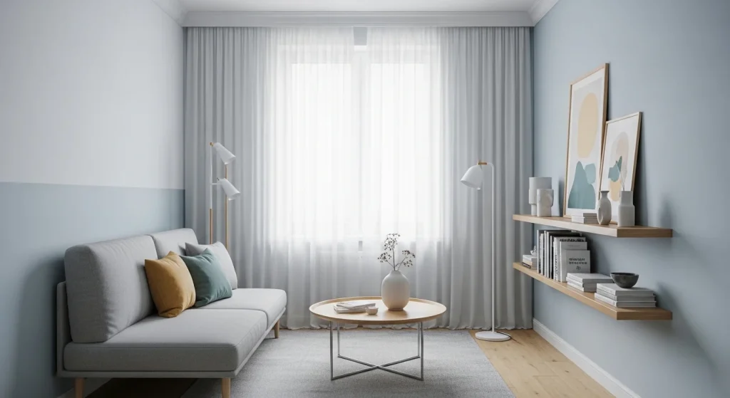 Single color theme decor