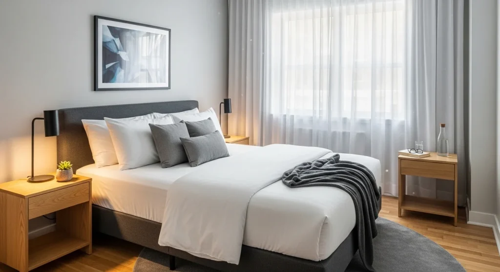 Hotel style bed cozy
