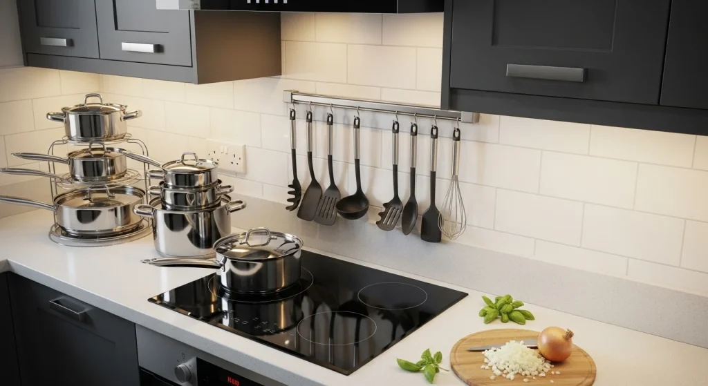 Cooking zone kitchen setup