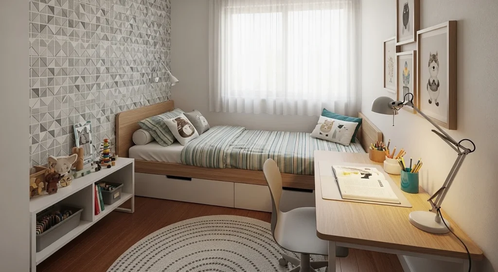  Bed study combo kids
