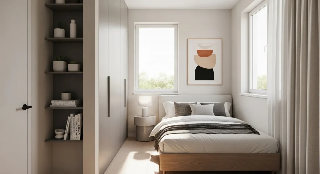 Wardrobe side decor