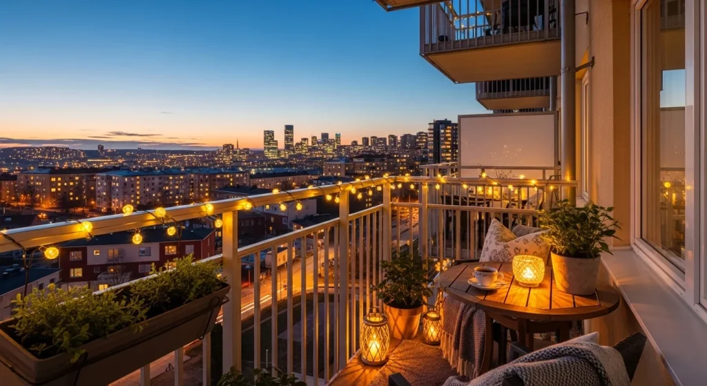 Railing light balcony
