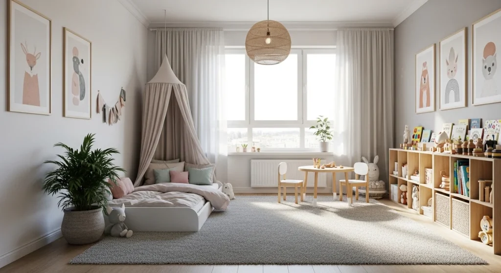 Kids play area decor
